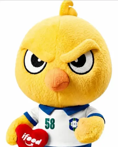 Canarinho Ifood Copa 1958 Lacrado com Card