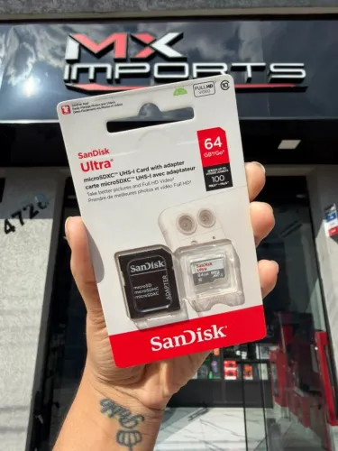 Cartão de Memória SanDisk Ultra 64GB Original lacrado