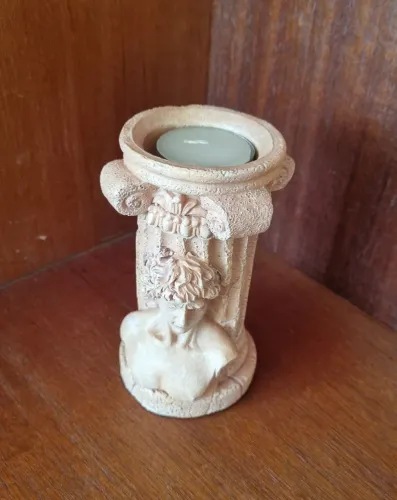 Castiçal em Resina - Coluna Romana