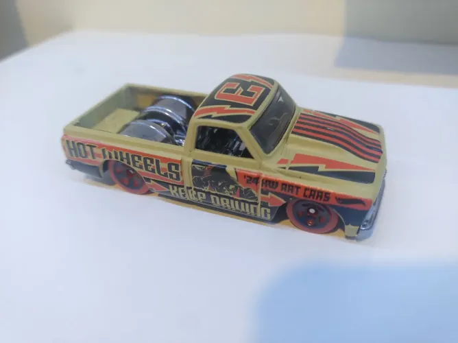 Miniatura Hotwheels 67 Chevy C10 Loose Novo 1:64