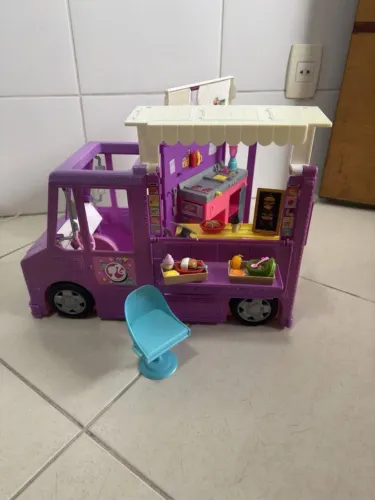 Trailer lanchonete da Barbie Mattel
