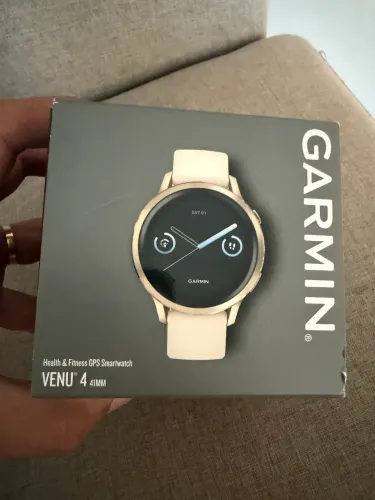 Garmin Venu 4 41mm Lunar Gold (Novo / Lacrado)