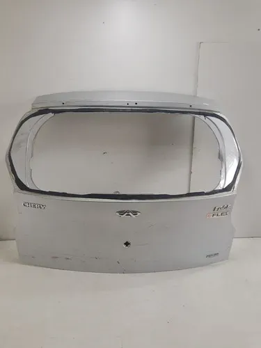 Tampa Traseira Chery Face 2009 A 2012 Original  22272 Prateado