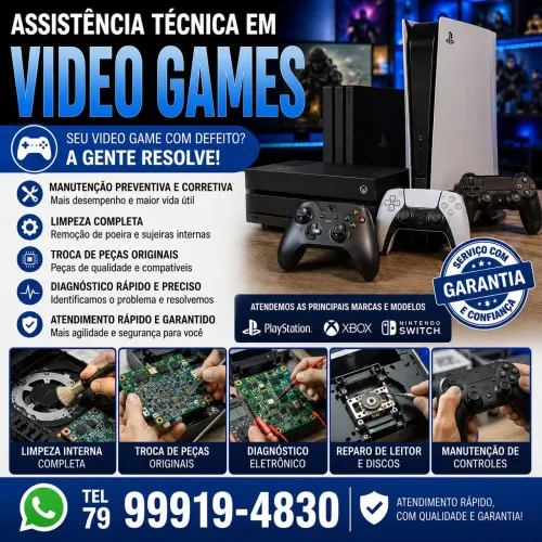 CONSERTO DE VÍDEO GAMES 