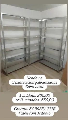 Prateleira Galvanizada