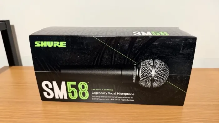 Microfone Shure SM58 - Novo