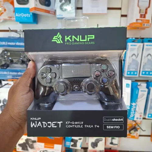 Controle para ps4 pc tv knup pro - entrega em slz e região 
