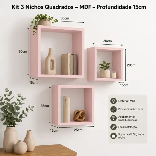 Kit Nicho Rosa 