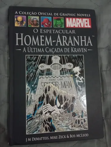 HQ O Espetacular Homem-Aranha: A Última Caçada de Kraven - Salvat Capa Dura
