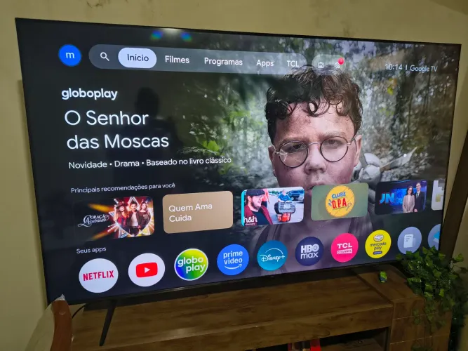 Smart tv 75 polegadas TCL 4K 120HZ na garantia