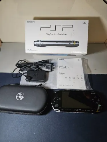 PSP 1000 Fat | Caixa Seriado | Leitor Funcionando Desbloqueado 64gb | Excelente