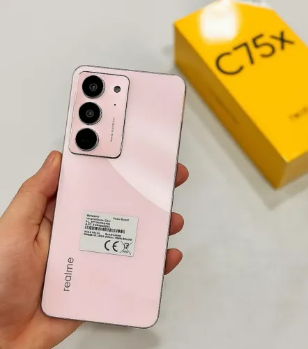 Smartphone- Lacrado - Realme C75X Rosa - lindool - 256/8 Ofertas de Carnaval - Preço baixo