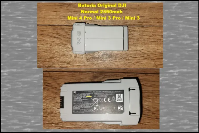Bateria Mini 4 Pro, Mini 3 Pro, Mini 3 (semi nova - baixo ciclo) Original DJI