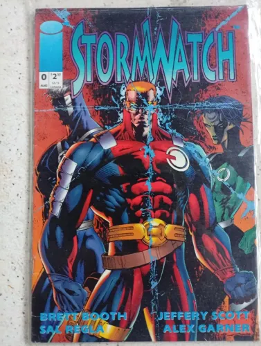 ALO ALÔ COLECIONADOR LOTE COM 02 REVISTAS STORMWATCH #0/13 NOVOS