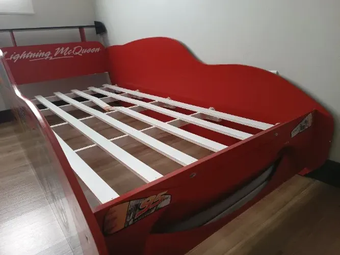 Cama carro infantil Relampago Mcqueen