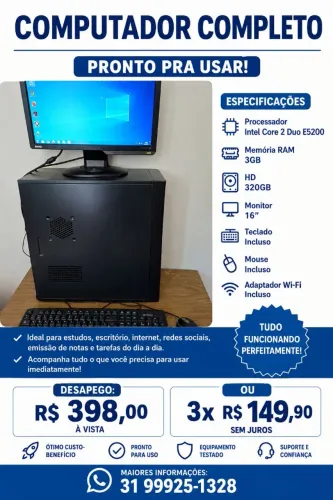 PC Intel Core 2Duo E5200