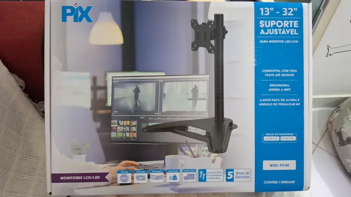 SUPORTE AJUSTAVEL PARA MONITORES