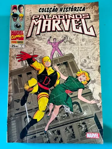 Coleção Histórica - Paladinos Marvel nº 01