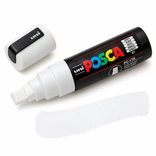 CANETA POSCA PC-17K - COR 01 BRANCO
