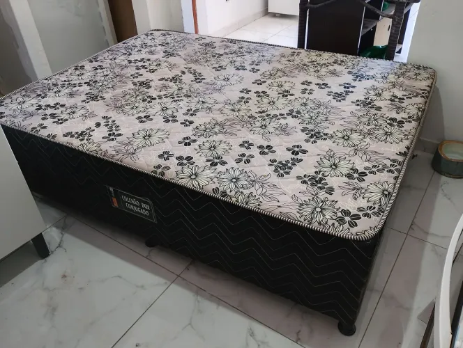 Cama box conjugada de casal Design colchões