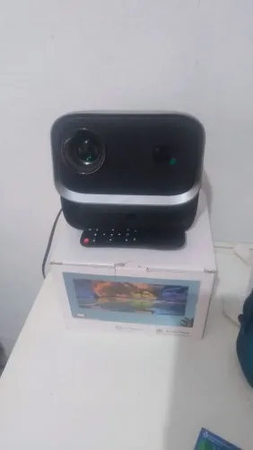 Projetor top 4k com unitv vitalicio