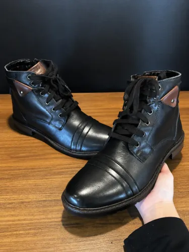 Bota Noruega Preta Fuel75
