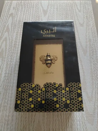 Perfume árabe Atheeri Lattafa original lacrado
