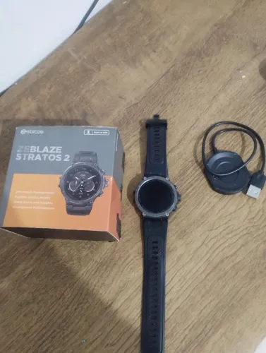 Relógio zebleze stratos 2 atenção com defeito na tela 