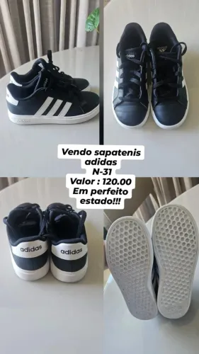 Sapatenis Adidas Infantil nº 31