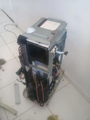 Limpeza e conserto em ar condicionado portátil 