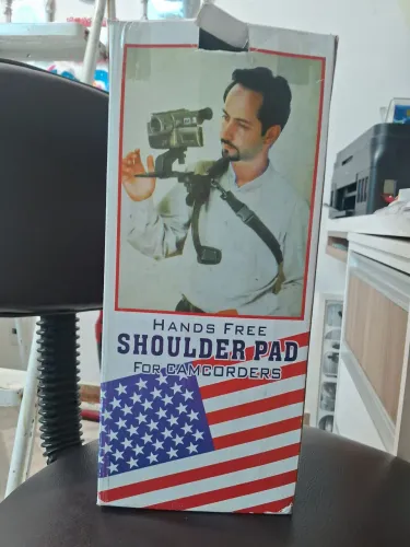 Suporte para câmeras, hands free shoulder pad for cancorders