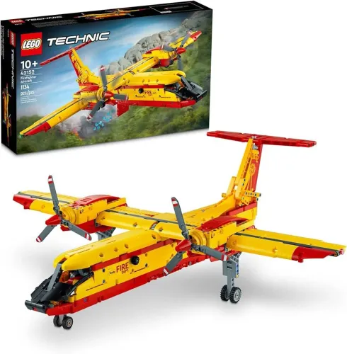LEGO® Technic Avião de Combate ao Fogo 42152; Conjunto de Construção (1.134 Peças) Lacrado