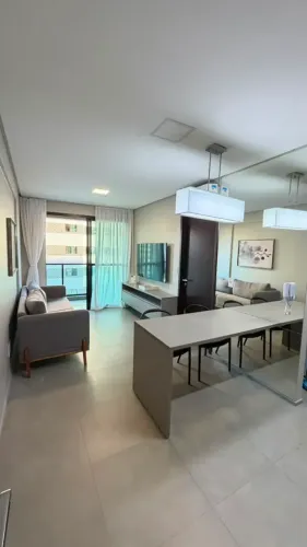 MI - Liv Residence | Quarto e Sala Mobiliado | Ponta Verde | Tudo Incluso | R$ 3.700