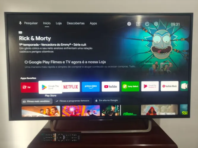 Smart TV Sony 49? 4K Android TV funcionando