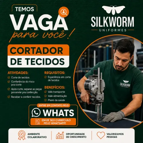Vaga para cortador de tecidos em Londrina