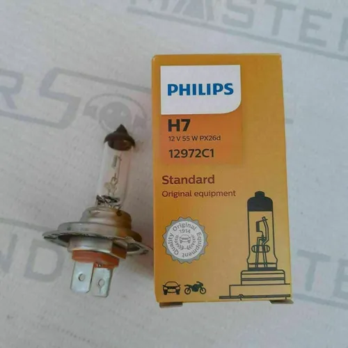 Lâmpada. Philips. H7 .Nova. Instalada.
