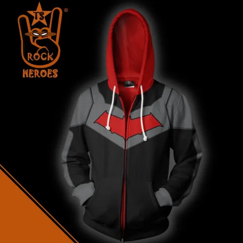 Casaco Capuz Vermelho