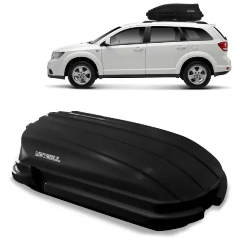 Bagageiro de Teto - Maleiro Baú 300L - Preto - Motobul