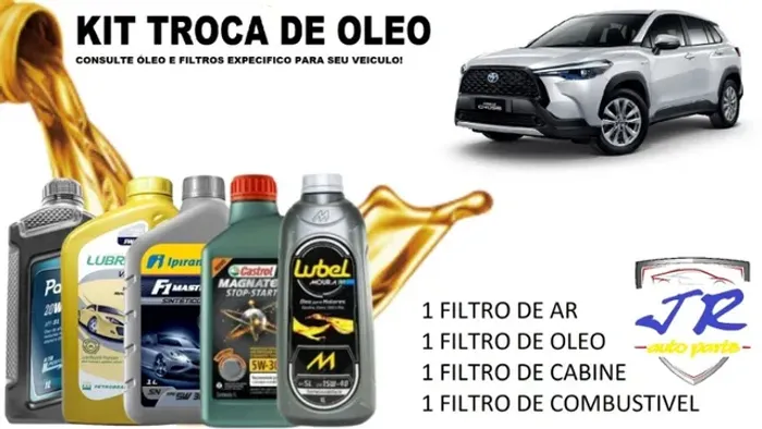 Kit Troca de Oleo + Filtro de Oleo  