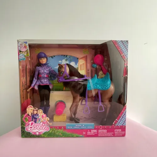 Boneca Barbie Skipper e Cavalo 2012 Raro