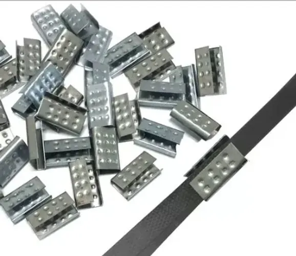 SELO METALICO PARA FITA DE ARQUEAR PRETA