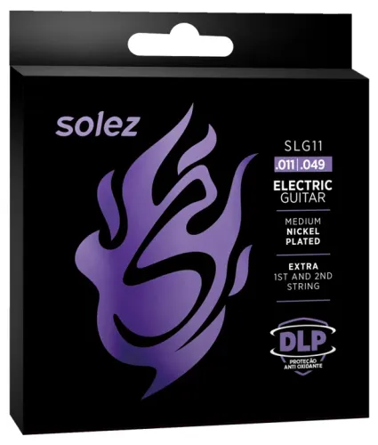 Encordoamento Solez 011 Guitarra SLG11 DLP