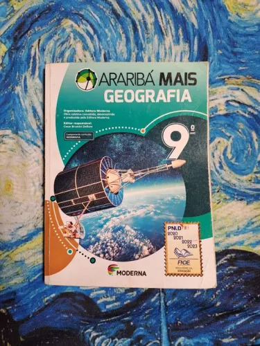 Araribá mais geografia 9° Ano do ensino fundamental editora moderna 