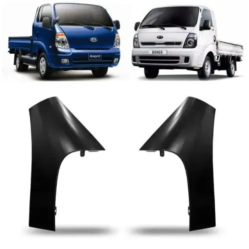 Kit Paralamas Lados Direito e Esquerdo Kia Bongo K2500 K2700 2006 à 2019