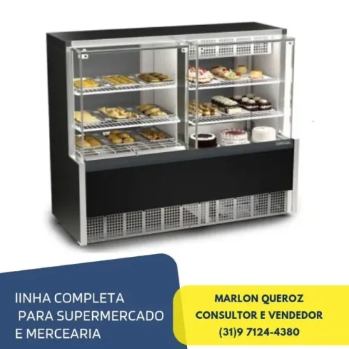 Balcão Refrigerado / Estufa Gelopar 1,40M Novo