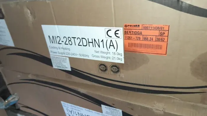 Elgin 60.000 BTUs 220v r22