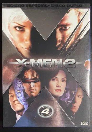 DVD X-Men 2 - Edição Especial 2 discos com luva e 4 cards
