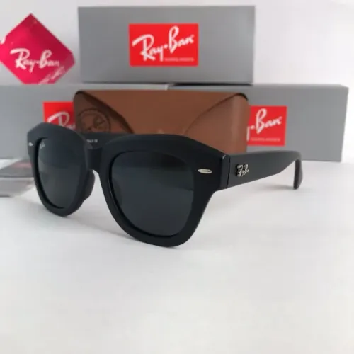 Óculos Ray ban State Street Black Matte lentes de cristal