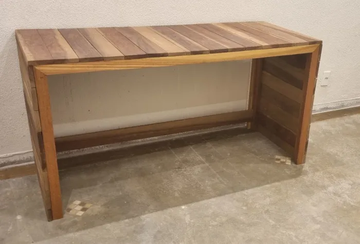Mesa Escrivaninha de madeira para escritório