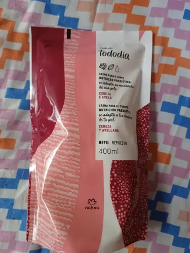 Creme para o corpo Tododia - Refil 400ml - Vários aromas